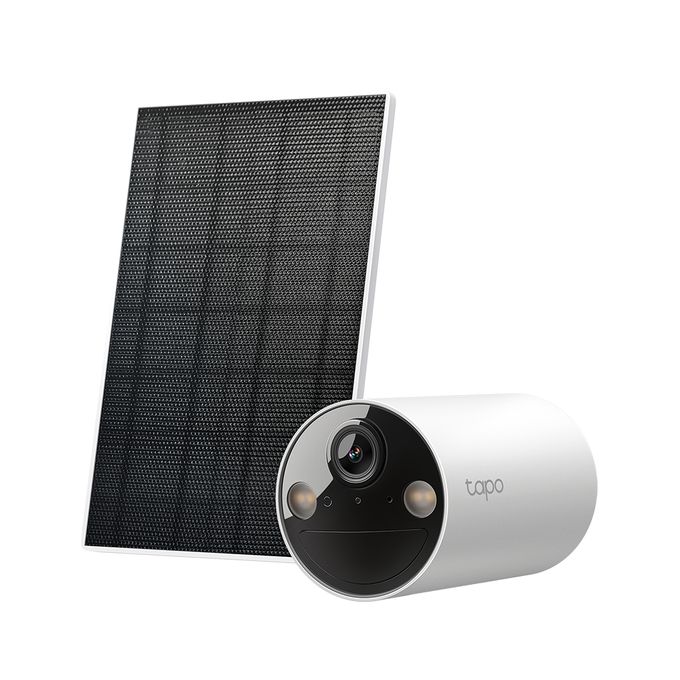 TP-Link Caméra De Surveillance Wifi - Tapo C410 Kit + Panneau Solaire - 2K - Batterie - Vision Nocturne - 3 MP