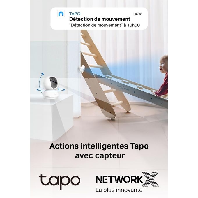 TP-Link Caméra De Surveillance TP-Link Wifi - Tp-Link C210 - 2K - Ultra HD - Transfaut Fournie - C 210