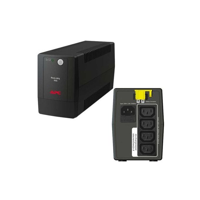 Onduleur Apc  By Schneider Electric 650 VA APC Line-interactif - Noir