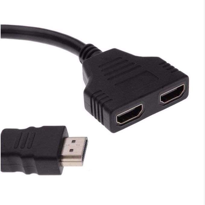 Splitter ANTHO - duplicateur d'image HDMI 1 entrées vers 2 sorties - HDMI double