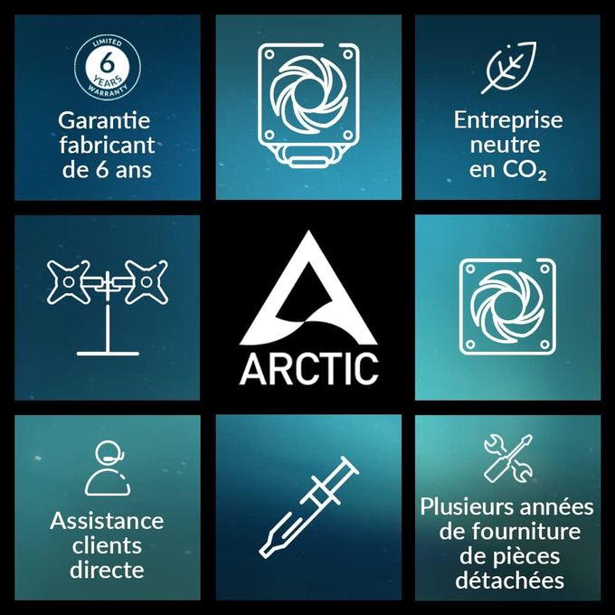 Arctic MX-4 (4 G) - Pâte Thermique De Haute Performance Pour Tous Les Processeurs (CPU, GPU - PC, PS4, XBOX), Conductivité Thermique Très élevée