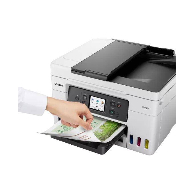 Canon Imprimante à réservoir Maxify GX4040 - Impression - Photocopie - Scanner - Fax - Wifi - Ethernet - RJ-45 - Megatank - Multifonction À Réservoirs Rechargeables