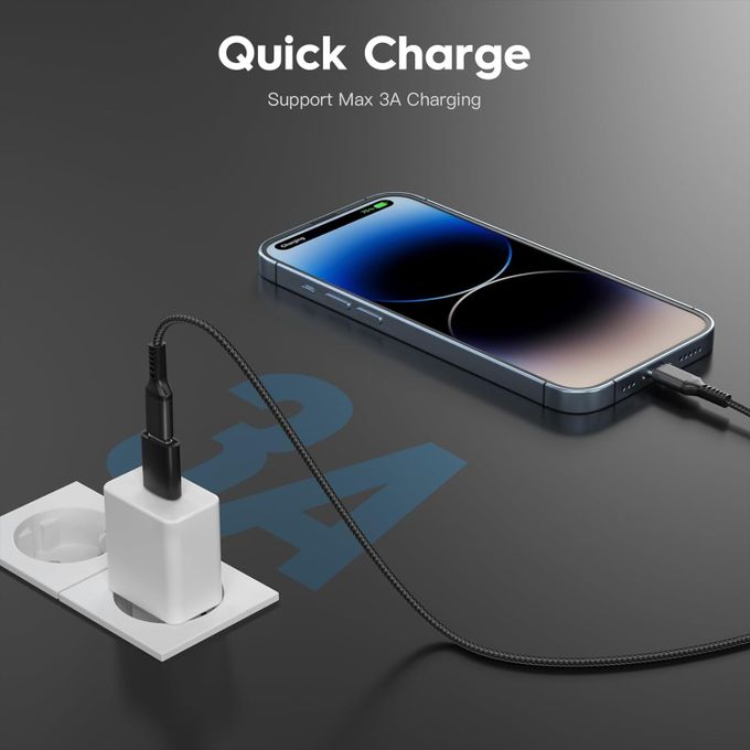 Adaptateur USB C Vers USB,Adaptateur USB C Femelle Vers USB Mâle, Adaptateur USB C Vers USB 3.0 Type C Compatible Avec IPhone 14/13/12/11/X, Samsung Galaxy S20 S21 S22 S23 (Noir)