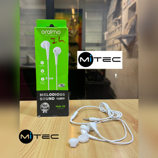 Écouteur Filaire Oraimo i4 Vers  Prise Jack 3'5 Mm