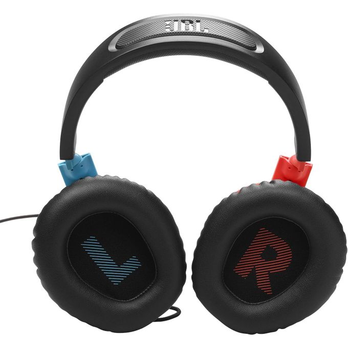 Casque JBL Quantum 100N – Casque de gaming filaire – avec Microphone à perche détachable – Jack 3.5 mm - Compatible Audio 3D PS5 - Compatible PC / Mac / Consoles / Mobiles