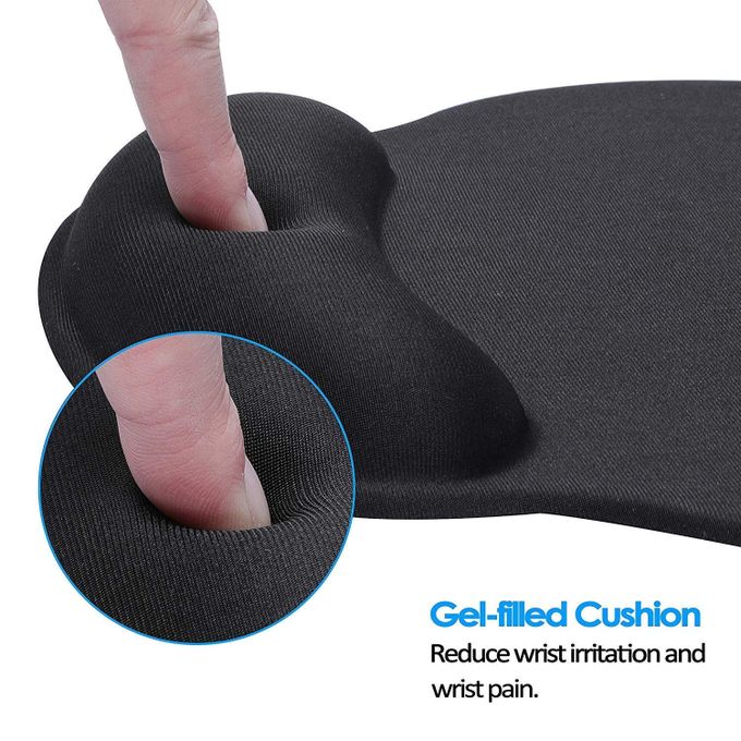 Tapis De Souris Gel Avec Repose Poignet En Latex