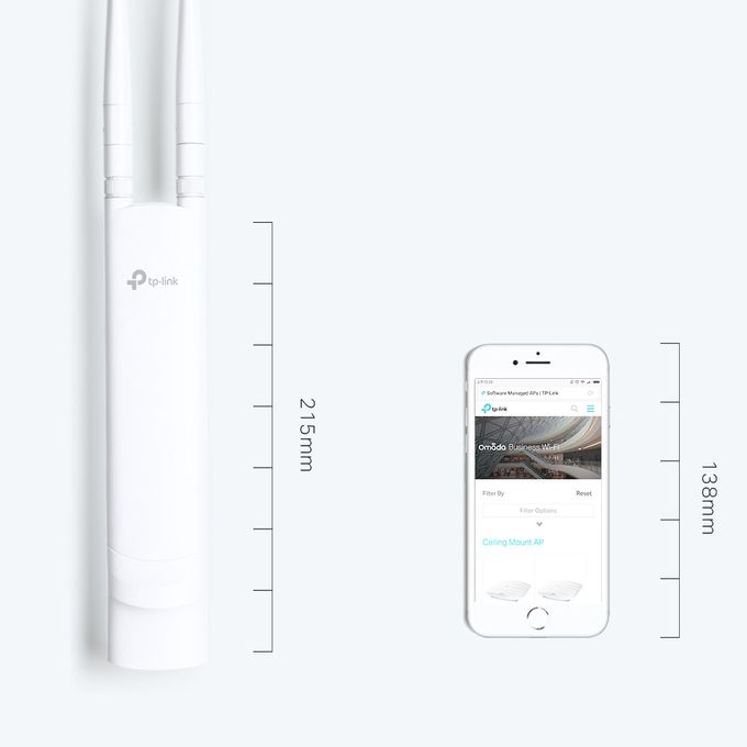 TP-Link Point D'accès WiFi N 300 Mbps Extérieur - EAP110