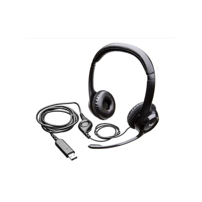 Logitech Casque USB Logitech H390 Avec Microphone Antibruit