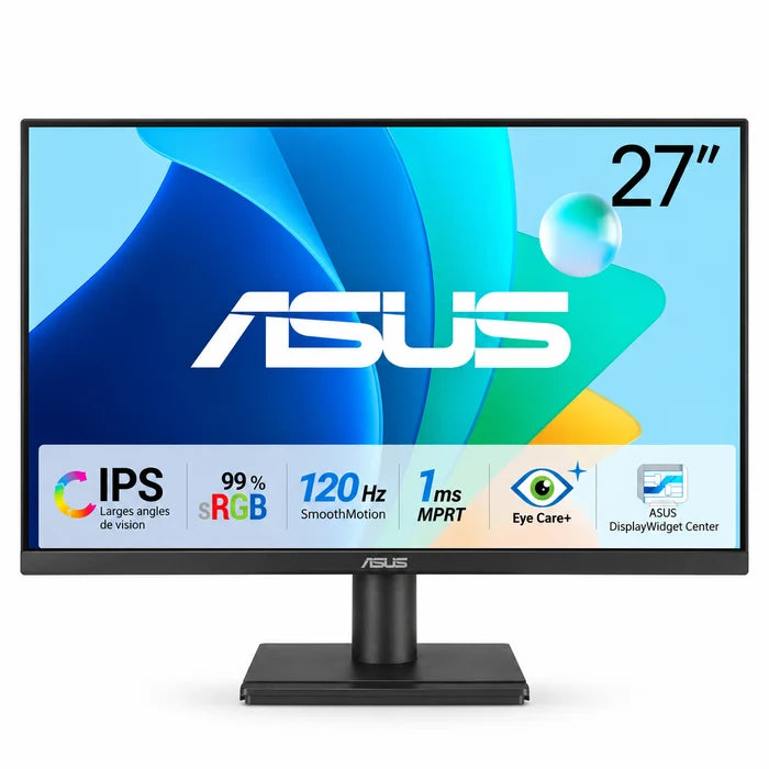 Ecran Gaming ASUS VA279HG 27" Full HD IPS 120 Hz – 1 ms - 27 Pouces - Ks