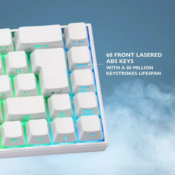 Clavier Deltaco Neuf - Français Sans Fil  WK95R, Azerty Rétroéclairé Gaming, Pour Ordinateur, iMac, Tablette