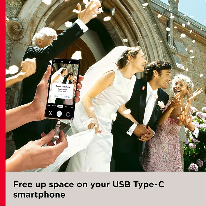 Clé USB Sandisk Ultra Luxe - 128 Go 3.1 - Double Connectique Type-C & USB Type-A