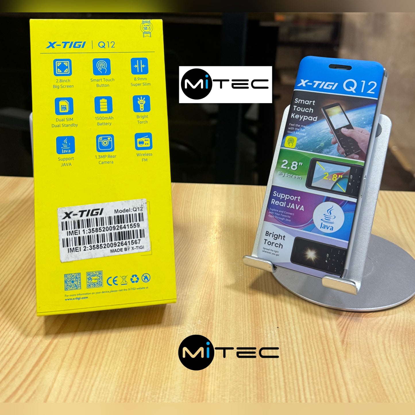 Xtigi Q12 Dual Sim - Touche Tactile - Slim