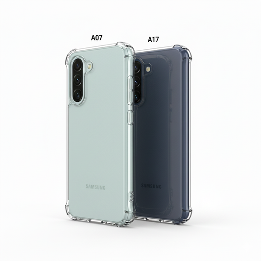 Étui Fourreau Coque Transparent Pour Samsung Serie A07, A17