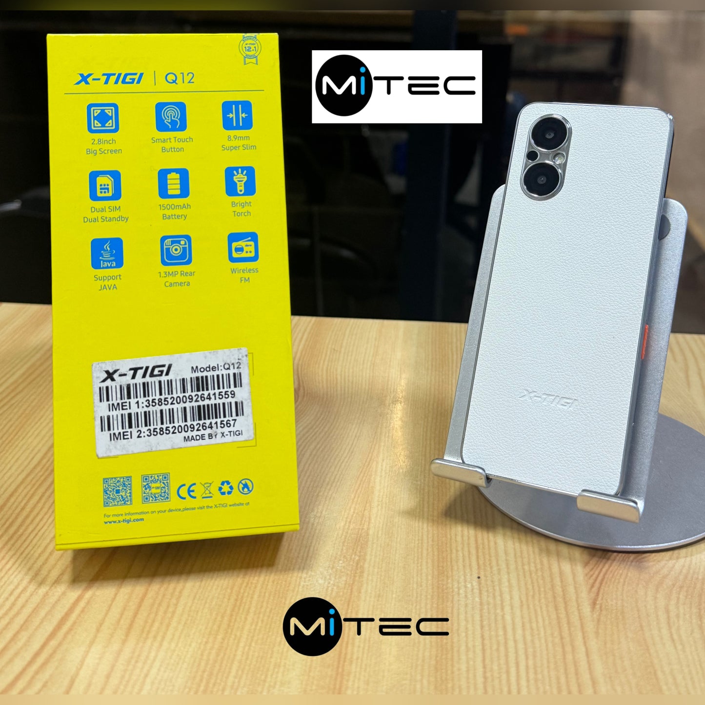 Xtigi Q12 Dual Sim - Touche Tactile - Slim