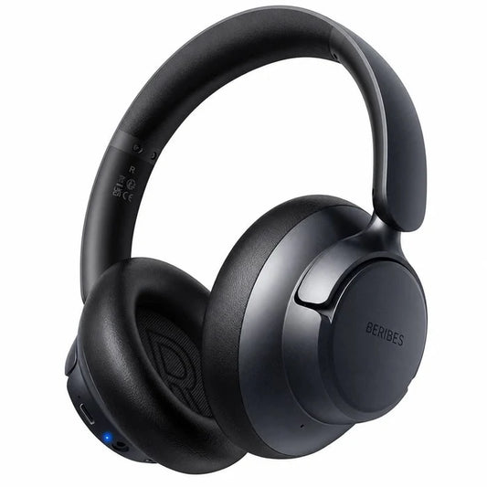 Casque Bluetooth BERIBES Original - 70h d’Autonomie, Réduction Active du Bruit – Son Hi-Fi -