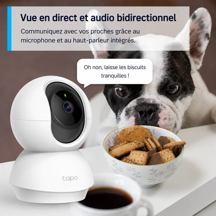 Caméra de Surveillance Neuve Tapo TC70, 360° Full HD 1080p - Ks