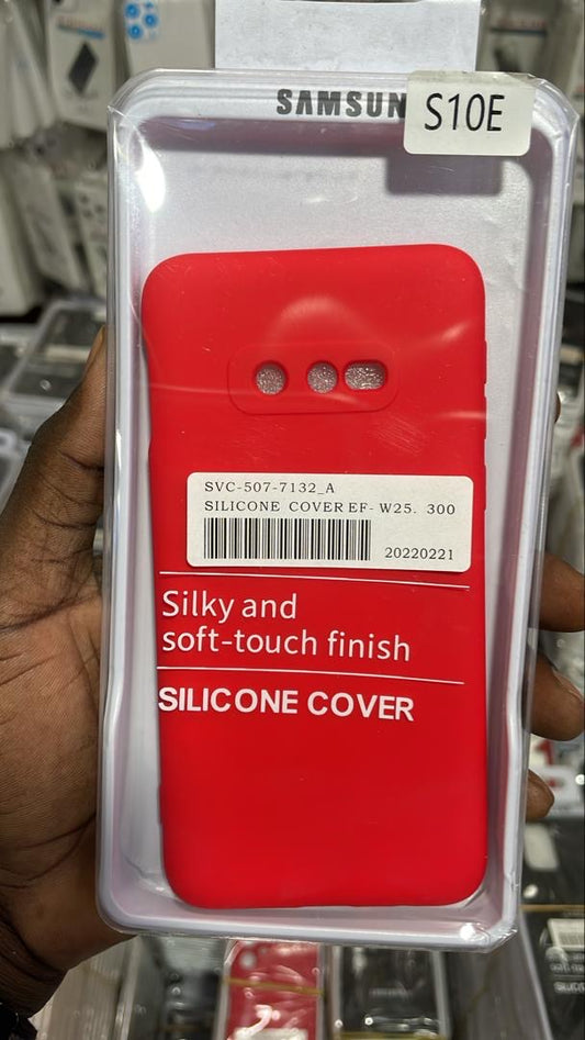 Étui Fourreau Coque Rouge Pour Samsung S10e