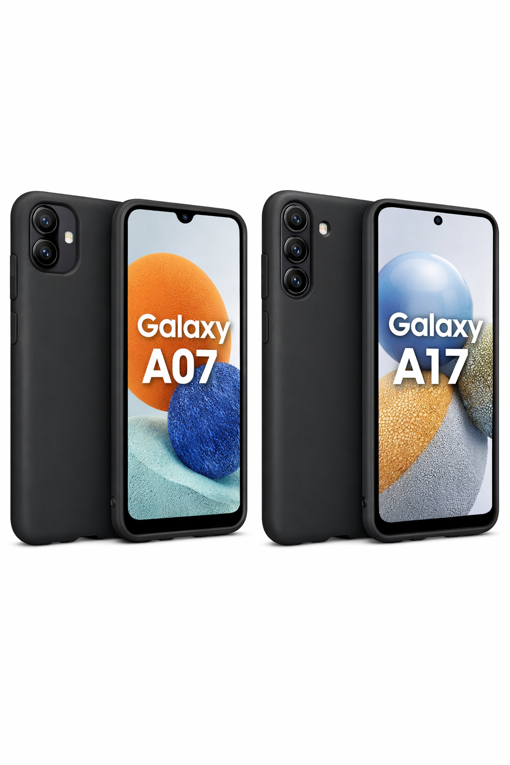 Étui Fourreau Coque Silicone Pour Samsung A07 , A17