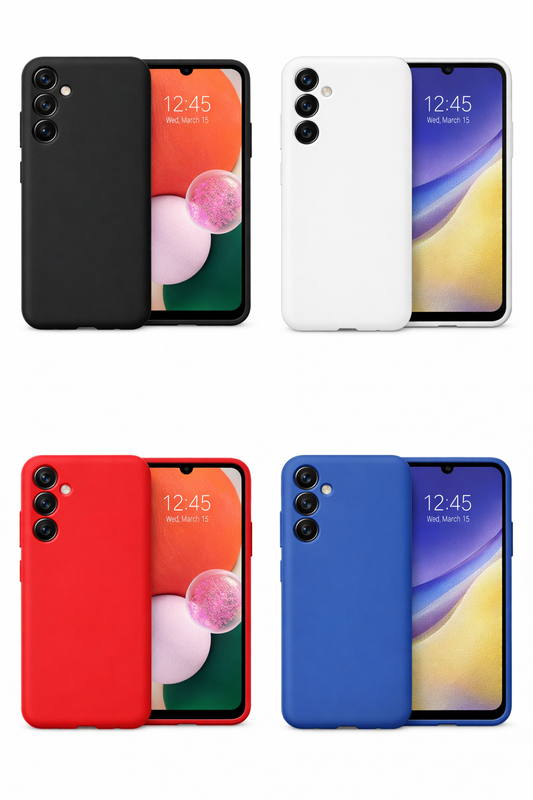 Étui Fourreau Coque Silicone Pour Samsung A14 , A24 , A34 , A54