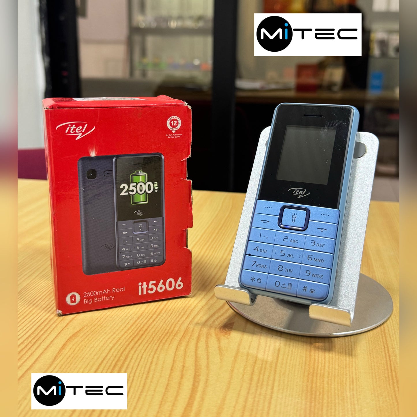 Bescla Itel 5606 Neuf - Dual Sim -  -Radio - Avec Facebook - 2500mah -Avec Caméra