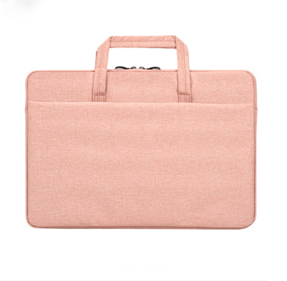 Sac portable pour ordinateur portable en polyester, mallette pour ordinateur portable de 13/14/15/15,6 pouces, sac à main