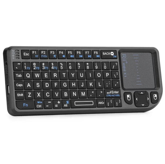Mini Clavier Azerty Sans Fil avec Pavé Tactile Pour Ordinateur, Télévision, SmartPhone, Tablette, Console, Box TV -ks
