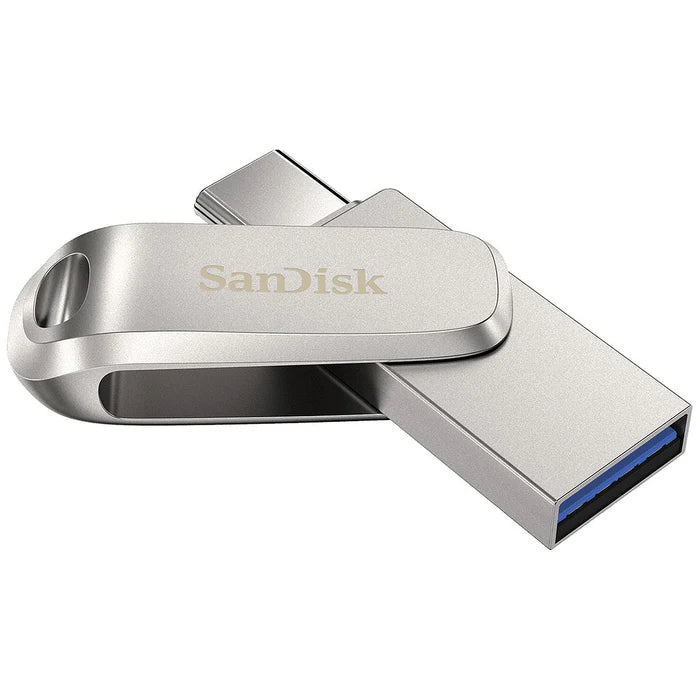 Clé USB Sandisk Ultra Luxe - 128 Go 3.1 - Double Connectique Type-C & USB Type-A