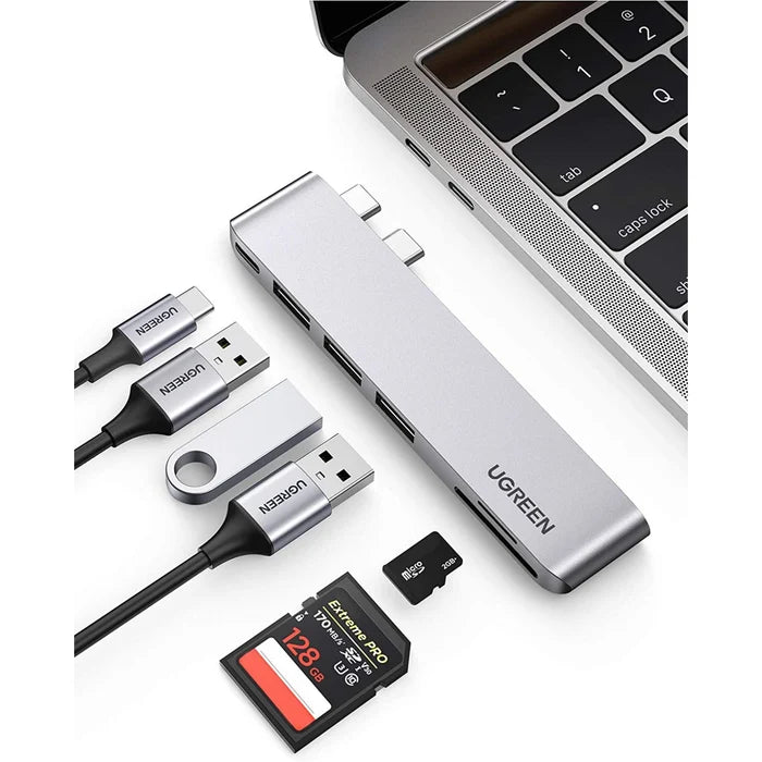 HUB Multiport 6 en 1 USB-C 3.0 UGREEN Pour Macbook