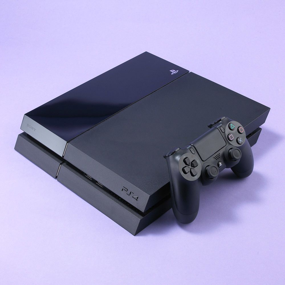 Sony Playstation PS4 Fat Craquée - 500 GB - 10 Jeux installé + Une Manette – Quasi Neuf