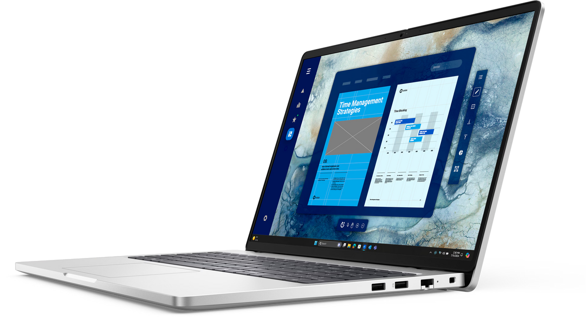 PC Portable Dell Pro 16 Neuf - 16 Pouces Ecran Tactile - Core Ultra 7 - 265U VPro - 16 Go RAM DDR5 -  512 Go SSD -