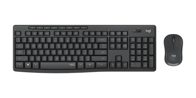 Clavier Logitech MK295 – Clavier AZERTY et souris sans fil – Noir