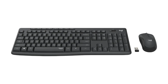 Clavier Logitech MK295 – Clavier AZERTY et souris sans fil – Noir