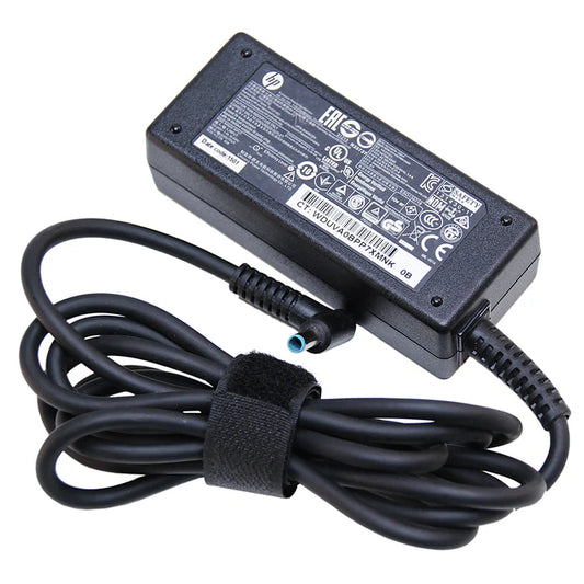 Chargeur Hp -Neuf - Original - Compatible PC 19,5V  (Petit bout bleu)