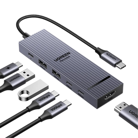 Hub Ugreen Revodok Pro 106 Original - Station d'accueil Multiport 6 en 1 USB C,