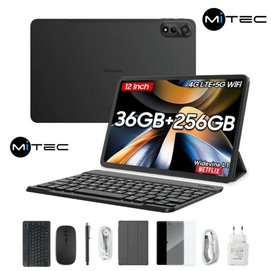 Tablette Blackview Mega 3 neuve - 36 GB - 256 GB - 12'1 Pouces - 8800Mah |Avec Clavier + Stylet + Souris - mega3