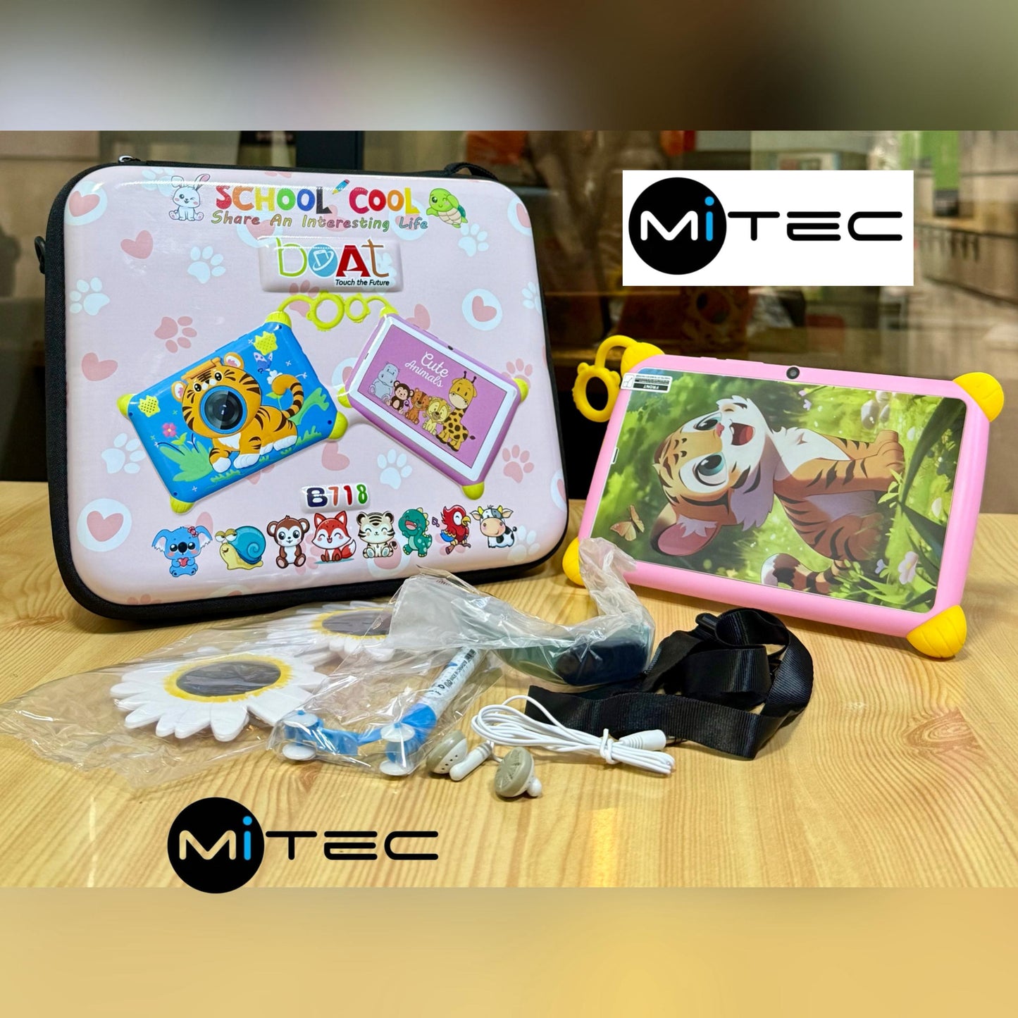 Tablette Éducative Boat B718  - 4 GB - 128 GB - Avec Puce -7 Pouces - Avec Gadget