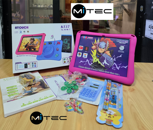 Tablette Educative Atouch KT37 Neuve  - 4 GB - 128 GB - Avec Puce - 10'1 Pouces - Avec Gadget