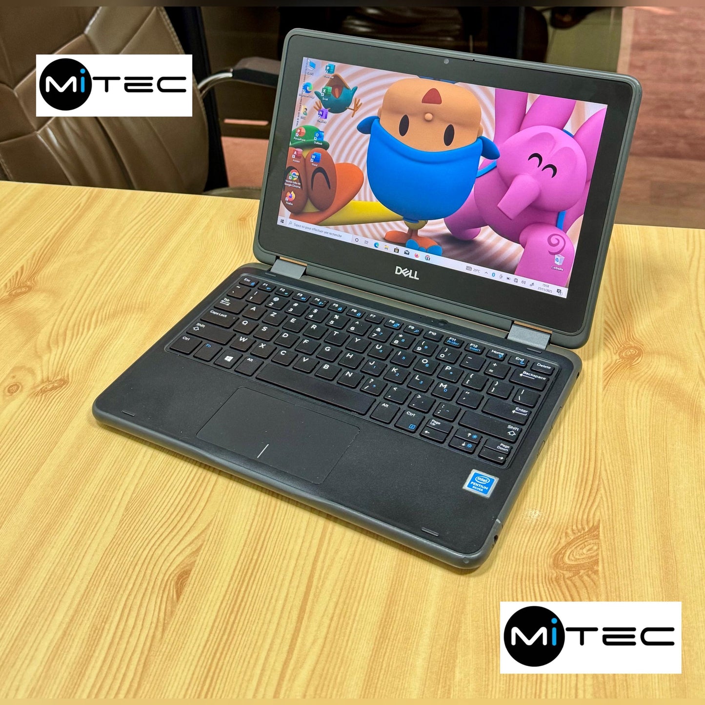 Pc Dell 3190 Écran Tactile - Pliable-  11' 6 Pouces - 8 GB - 128 GB Ssd - Sac Offert - Souris Offert - Clé Usb Offert