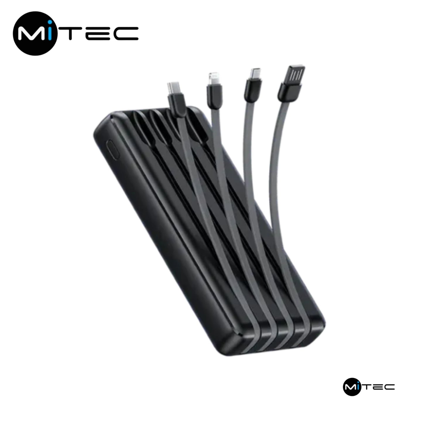 Power bank + câble  intégré - 20000mah