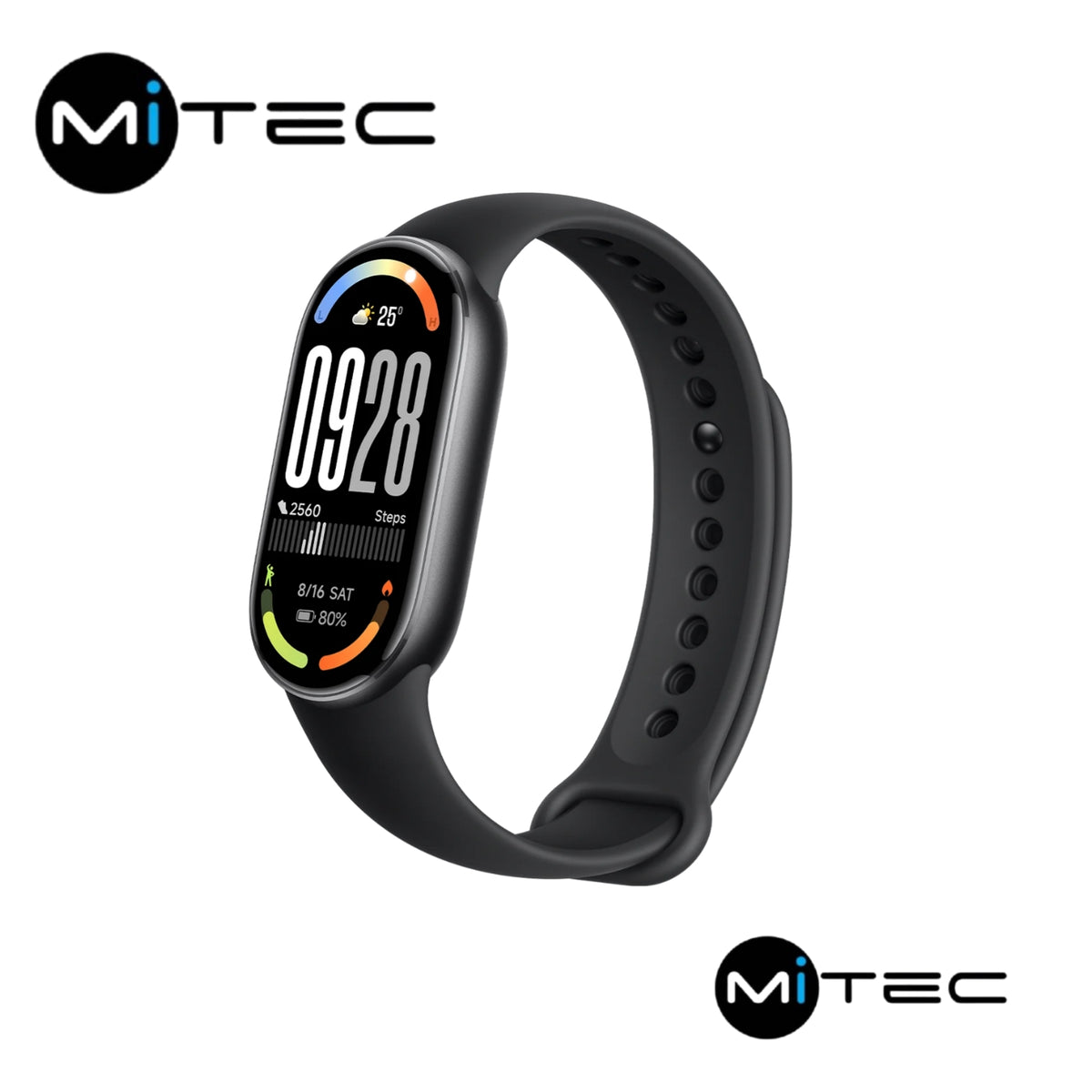 Xiaomi Smart Band 10 – Bracelet Connecté AMOLED 1,72″, Suivi Santé, 150+ Sports & 21 Jours d’Autonomie