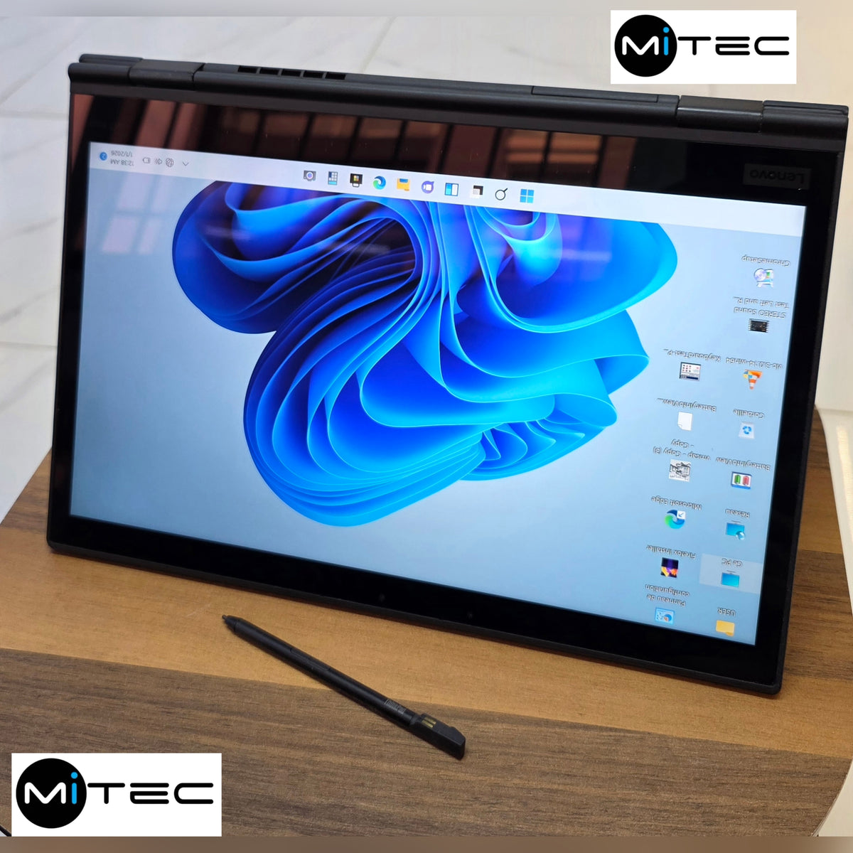 Pc Lenovo ThinkPad X1 Yoga G3 Core i7 - 16 GB - 1 Terra Ssd - Écran Tactile Pliable + Stylet - Sac + Clé USB + Souris Offert