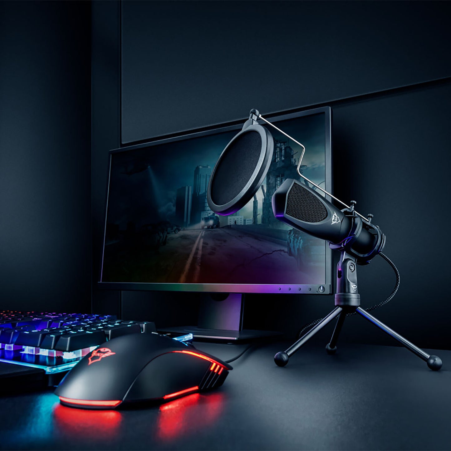 Microphone USB Trust Gaming GXT 232 Mantis – Neuf