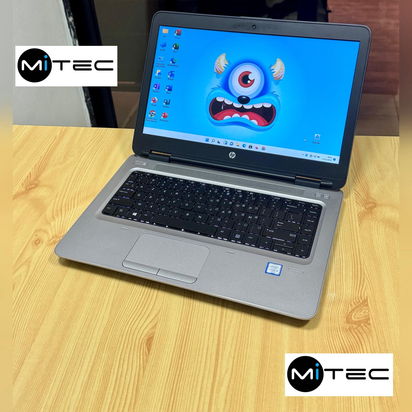 Hp ProBook 640 G2 Core i5 - 8 GB - 128 GB Ssd - Clavier Rétro Éclairé - 14 Pouces - Sac Offert - Souris Offert - Clé Usb Offert