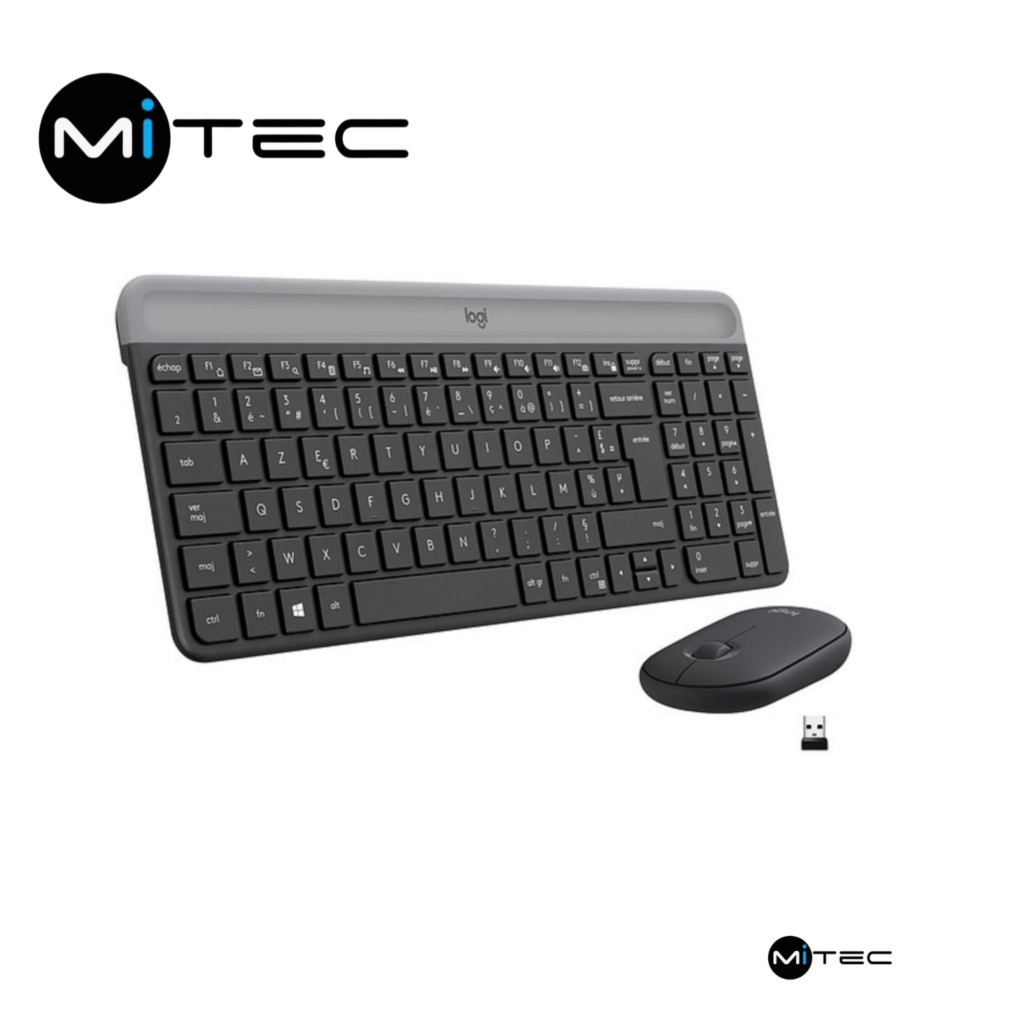 Ensemble Clavier & Souris Sans Fil Logitech MK470 Neuf