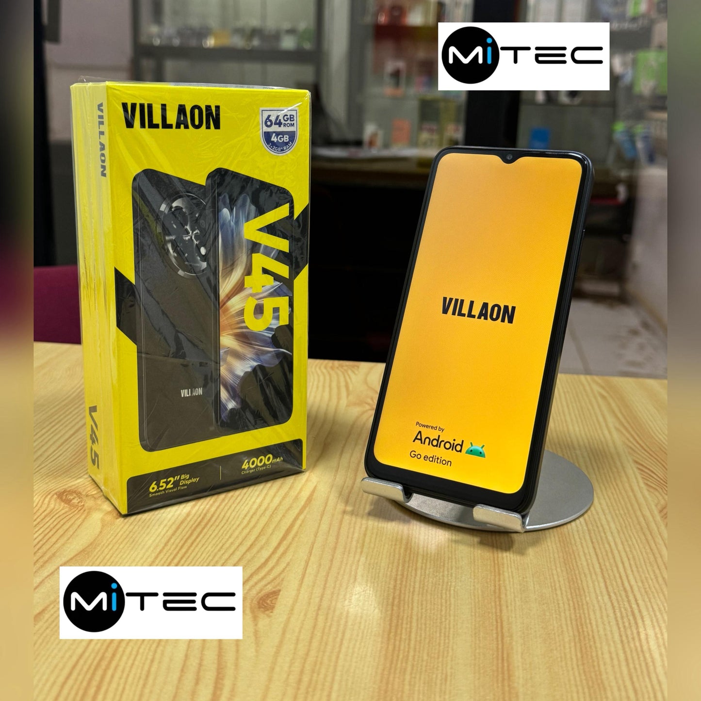 Villaon V45 Neuf - 4 GB - 64 GB - 4000 mAh - 6'52 Pouces - Dual Sim
