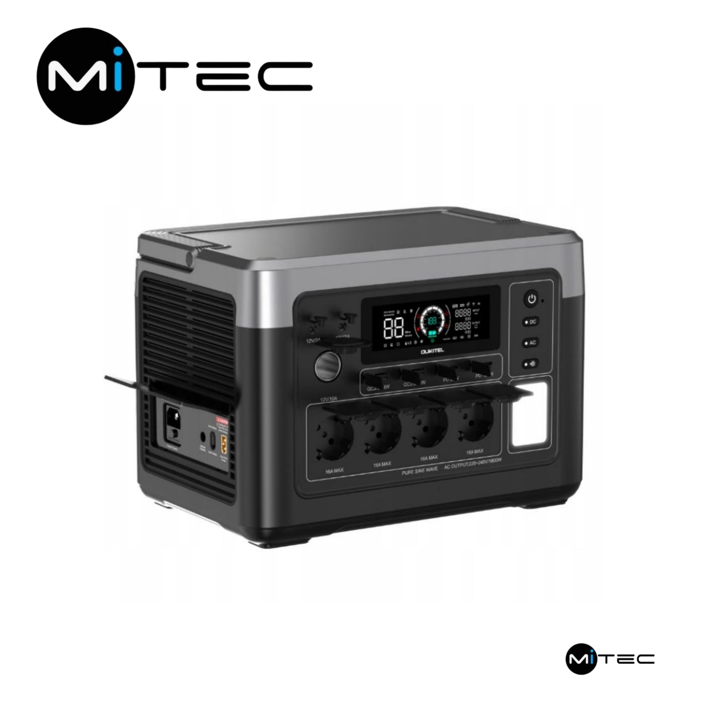 OUKITEL P1000E – Station d'Alimentation Portable 1800W