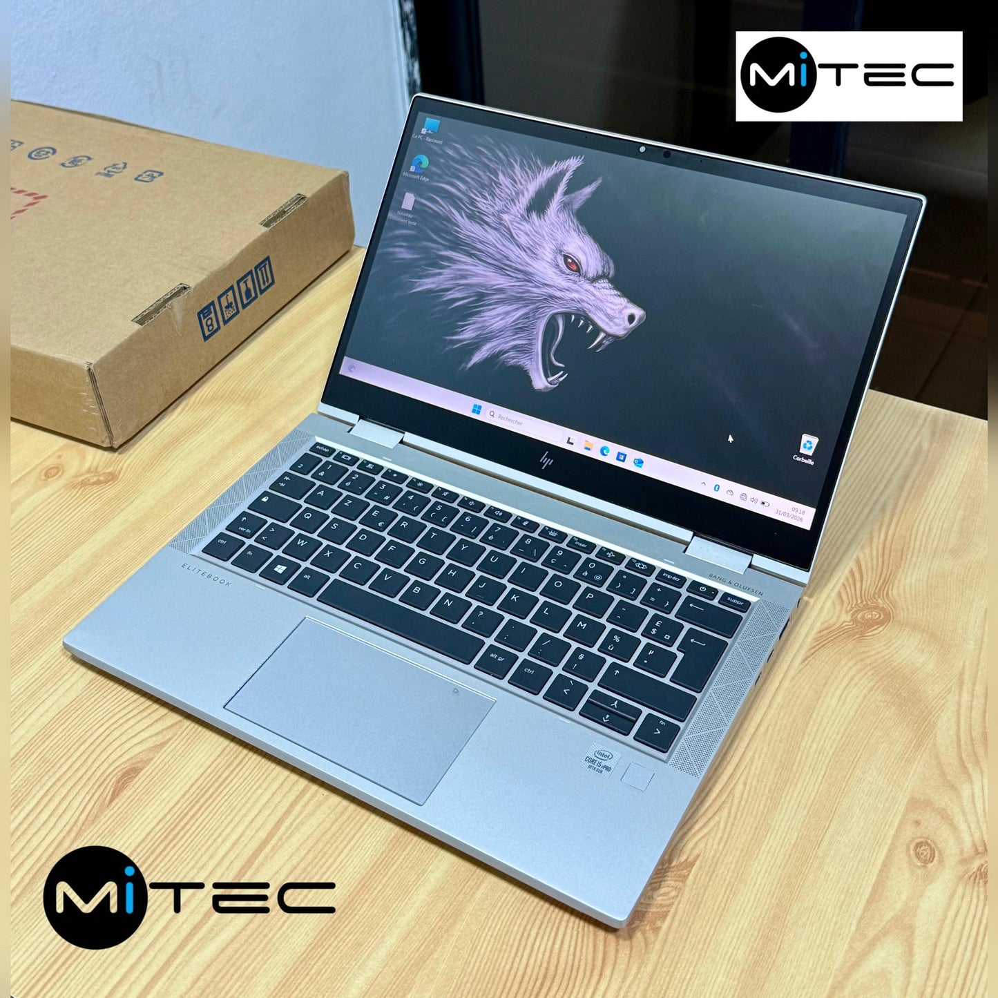 Pc Hp EliteBook 830 G7 X360 Écran Tactile et Pliable - Core i5 - 8 GB - 512 GB Ssd - 10eGen -Sac + Clé USB + Souris Offert