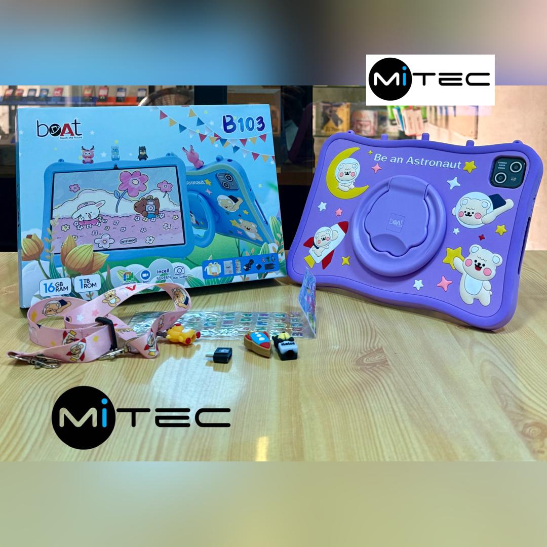 Tablette Éducative Boat B103 Neuve - 4 GB - 128 GB - Avec Puce - Avec Coque - 10'1 Pouces