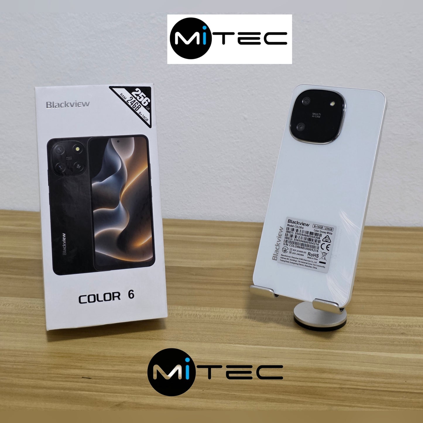 Blackview Color 6 Okaz - 24 GB - 256 GB - 6000mah - 50Mpx