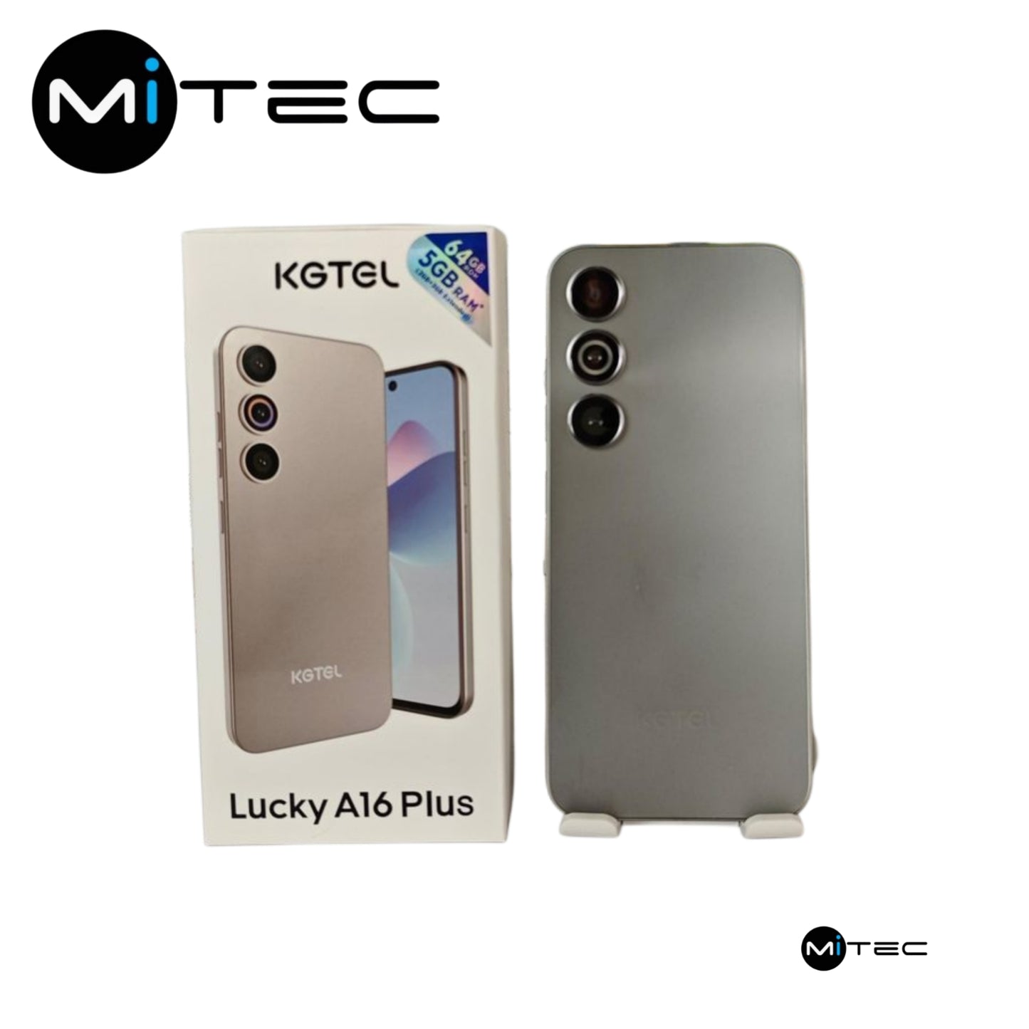 KGTEL Lucky A16 Plus Neuf - 5 GB - 64 GB - 5000 mAh - 6'67 Pouces